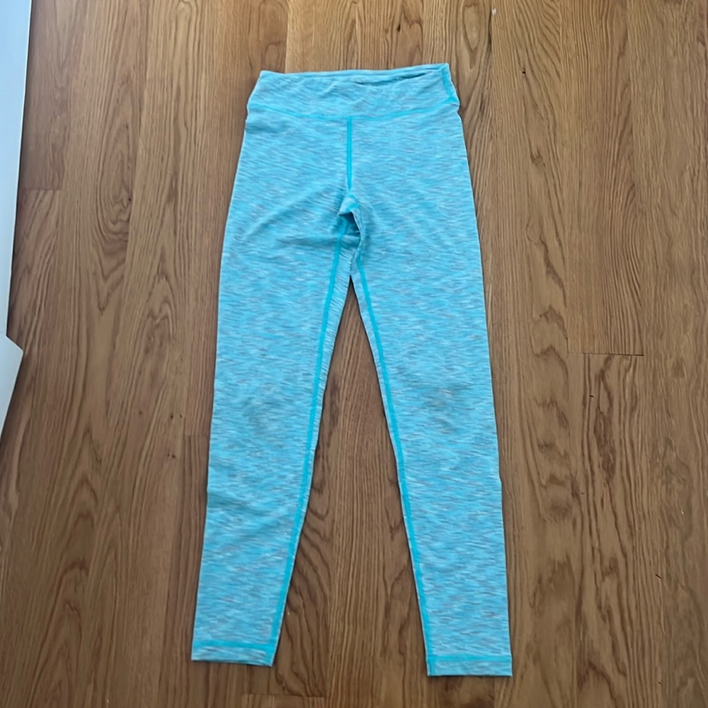 Blue leggings